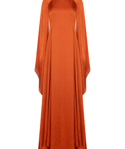 MYSTIQUE DRESS MAXI TERRACOTTA
