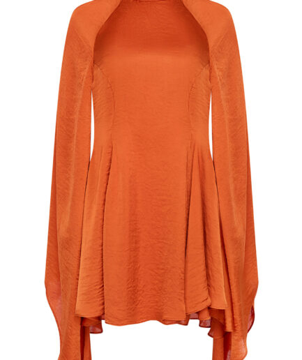 MYSTIQUE DRESS MINI TERRACOTTA