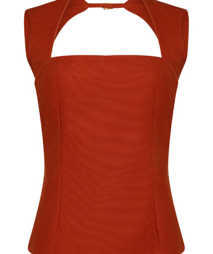 FLEVA TOP TERRACOTTA