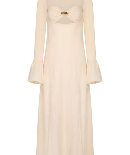 CALDERA DRESS ECRU