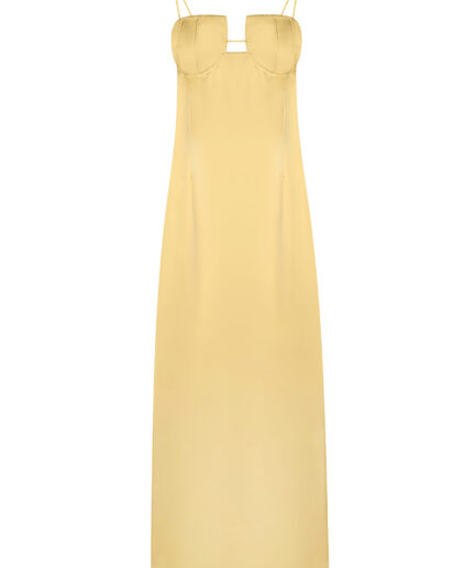 ERRIKA DRESS LIGHT YELLOW