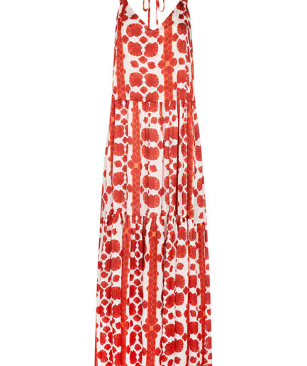KENYA DRESS KOHYLI TERRACOTTA