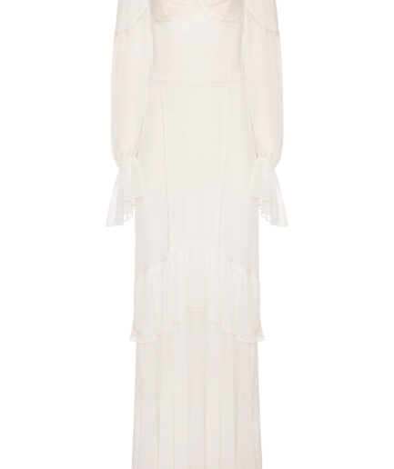 PETA DRESS WHITE