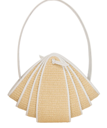 KLELIA BAG STRAW WHITE