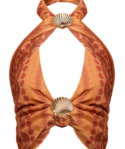THE PEARL BUSTIER ANEMOS ORANGE