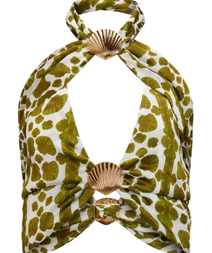 THE PEARL BUSTIER KOHYLI GREEN