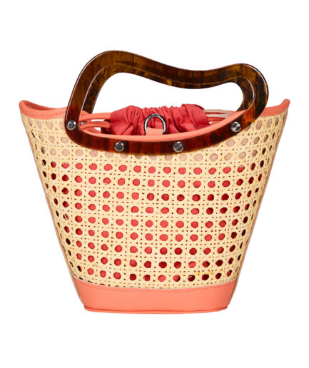 CLARITY BAG PEACH MINI